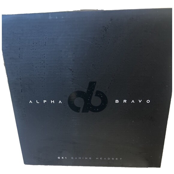 Veho Alpha Bravo GX-1 Wired Gaming Headset Multi Platform Black NEW in Box - Picture 2 of 6